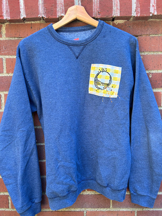 Spaceship Sweater (Navy)